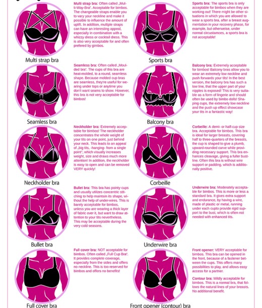 Bras (shelf, balcony, neckholder, front opener)