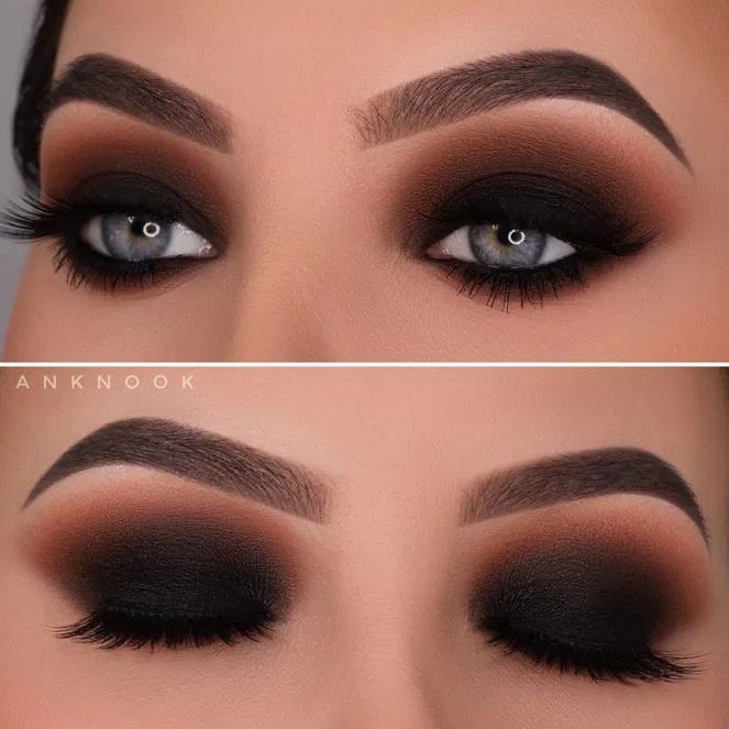 Smokey eyes for bimbos