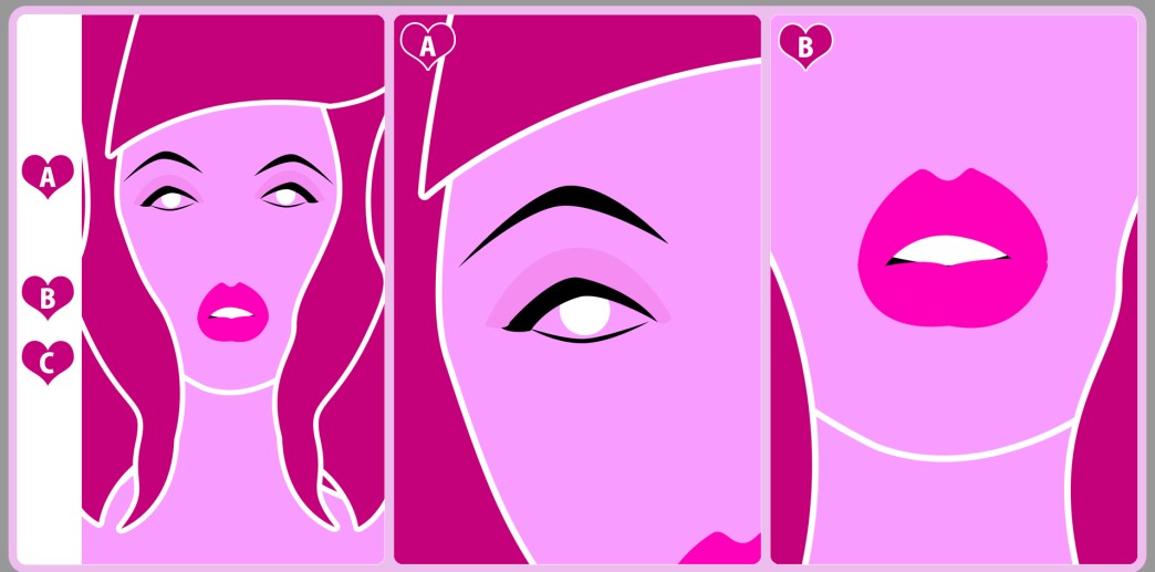 表情基礎：打造標誌性的誘惑神情“The bimbo countenance- The basic facial expression”
