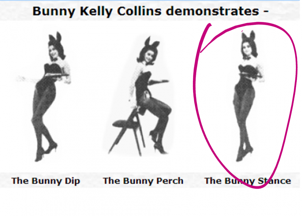 The bunny stance